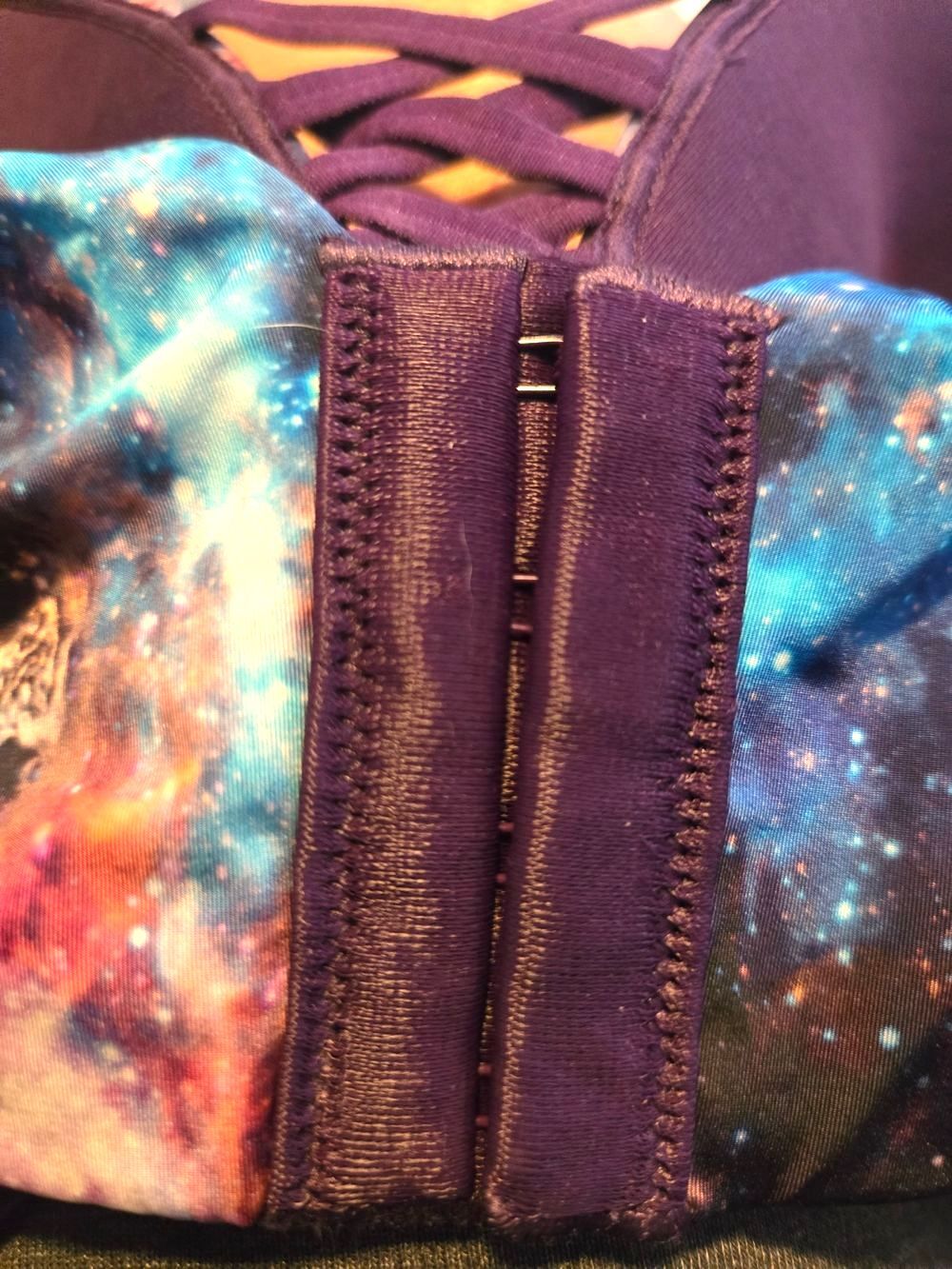 Torrid Galaxy Cosmo Plunge Bra Size 46DDD (46F) - Picture 5 of 6